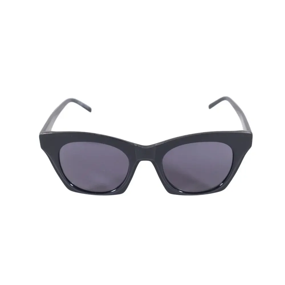 DKNY Square Cat Eye Women's Designer Sunglasses - Black / Grey - NWT
